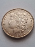 USA Dollar Morgan 1884 r