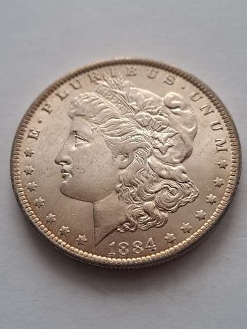 USA Dollar Morgan 1884 r