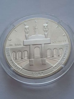 USA Dollar Olimpiada Los Angeles 1983 r