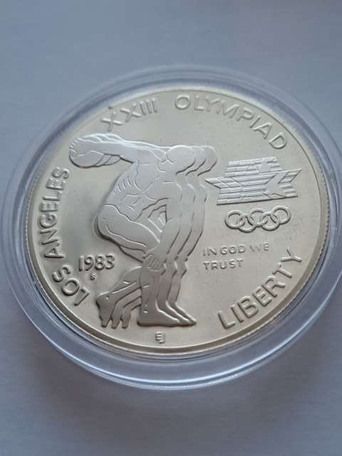 USA Dollar Olimpiada Los Angeles 1983 r