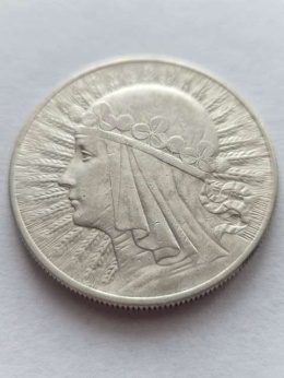 10 zł Głowa Kobiety 1932 r bez znaku