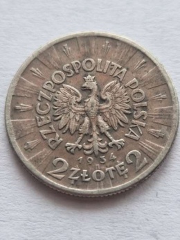 2 zł Józef Piłsudski 1934 r