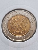 5 złotych 2021 r