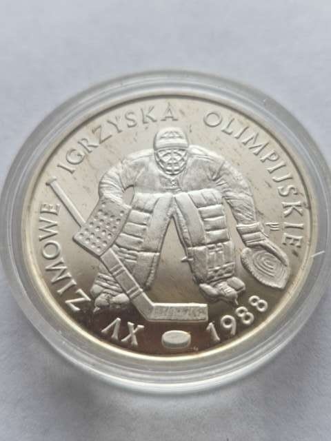 500 zł XV Igrzyska Olimpijskie Calgary 1987 r