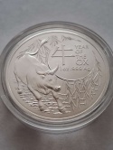 Australia 1 Dolar Rok Byka 2021 r