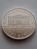 Austria 1,5 euru Filharmonik 2026 r