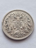 Austria 20 haler Franciszek Józef 1895 r
