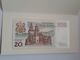 Banknot 20 zł Jan Długosz 2015 r stan UNC