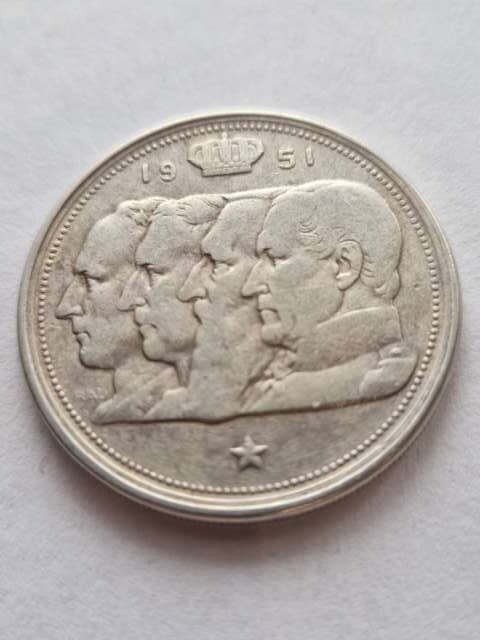 Belgia 100 Franków Baldwin I 1951 r