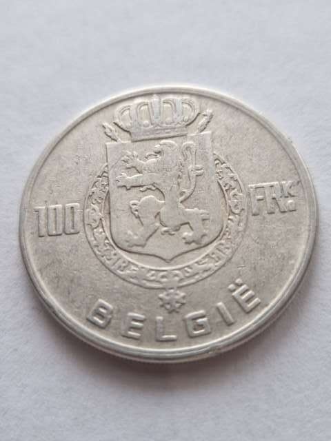 Belgia 100 Franków Baldwin I 1951 r