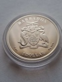 Barbados 1 dolar Małpa zielona 2023 r