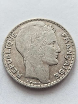 Francja 10 Franków Trzecia Republika 1933 r