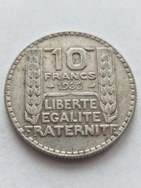 Francja 10 Franków Trzecia Republika 1930 r