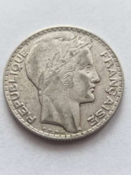 Francja 10 Franków Trzecia Republika 1930 r