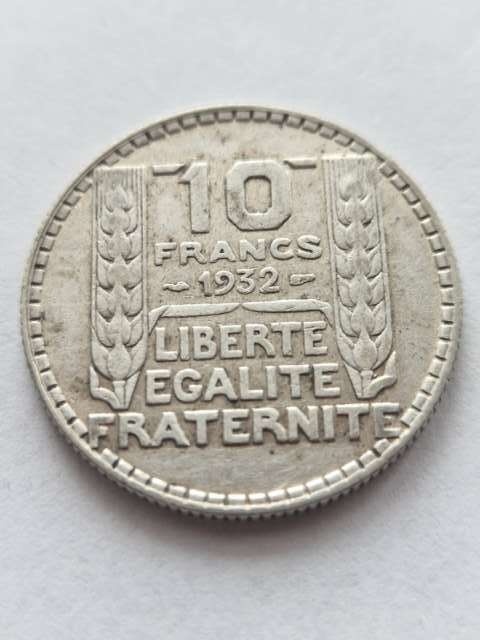Francja 10 Franków Trzecia Republika 1932 r