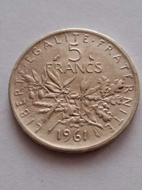 Francja 5 Franków 1961 r