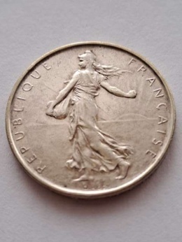 Francja 5 Franków 1963 r
