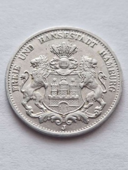 Niemcy 200 tyś Marek Hamburg 1923 r J