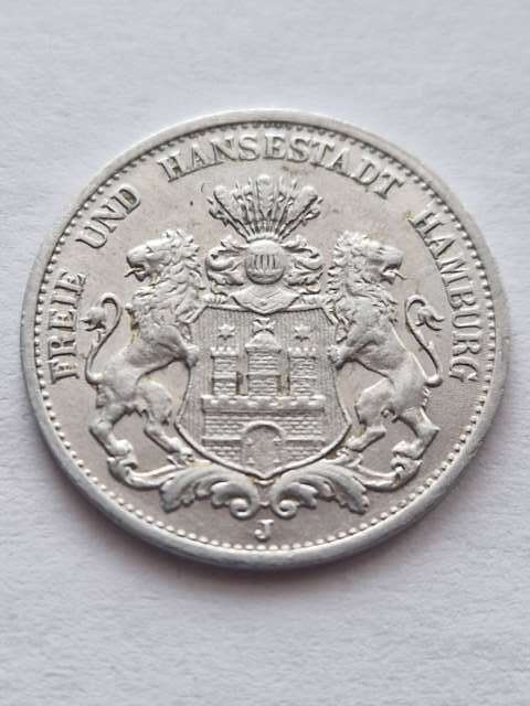 Niemcy 200 tyś Marek Hamburg 1923 r J
