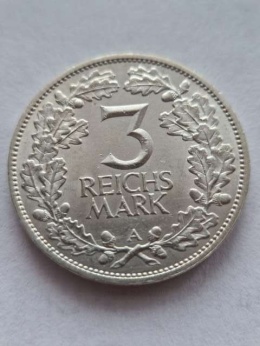 Niemcy 3 Marki Rheilande 1925 r A