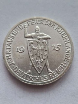 Niemcy 3 Marki Rheilande 1925 r A