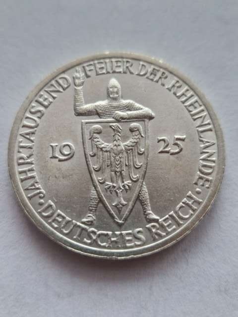 Niemcy 3 Marki Rheilande 1925 r A