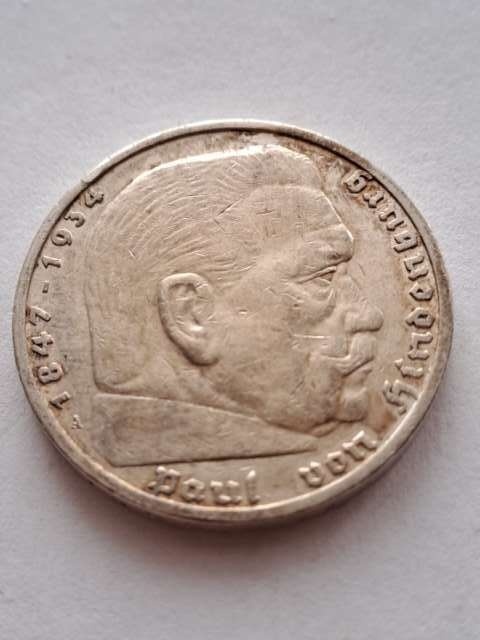 Niemcy 5 Marek Hindenburg 1936 r A