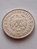 Niemcy 5 Marek Hindenburg 1936 r A