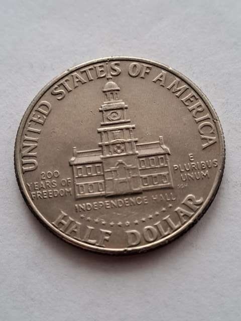 USA 1/2 Dollara Kennedy 1776-1976 r D