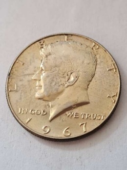 USA 1/2 Dollara Kennedy 1967 r