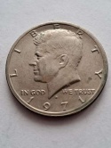 USA 1/2 Dollara Kennedy 1971 r D