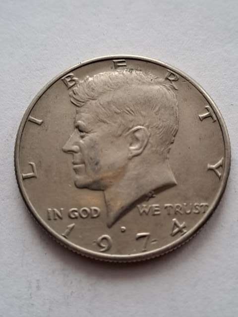 USA 1/2 Dollara Kennedy 1974 r D