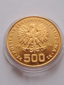 500 zł Tadeusz Kościuszko 1976 r
