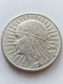 10 zł Głowa Kobiety 1932 r bez znaku