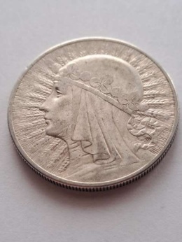 10 zł Głowa Kobiety 1932 r bez znaku