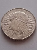 10 zł Głowa Kobiety 1932 r bez znaku