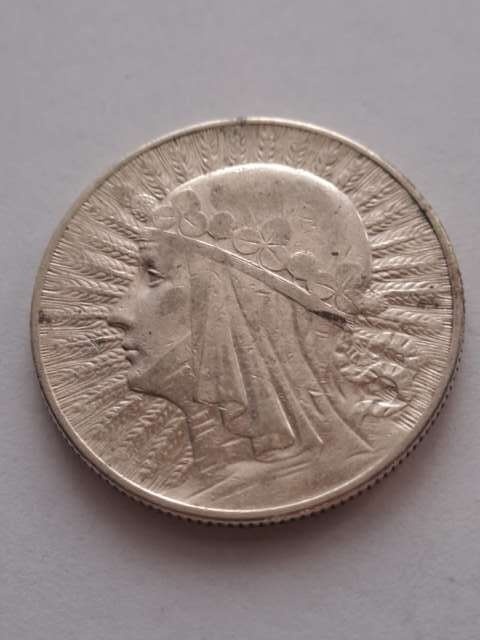 10 zł Głowa Kobiety 1933 r