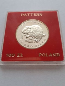 100 zł Ochrona Środowiska Bóbr 1978 r próba