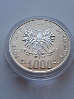 1000 zł Igrzyska XXIV Olimpiady 1987 r