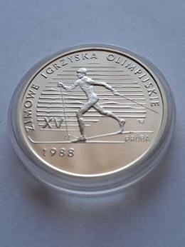 1000 zł XV Zimowe Igrzyska Olimpijskie 1987 r