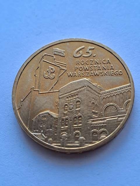 2 zł 65 Rocznica Powstania Warszawskiego 2009 r