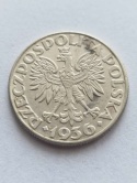 2 zł Żaglowiec 1936 r