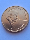 2 zł Zbigniew Herbert 2008 r