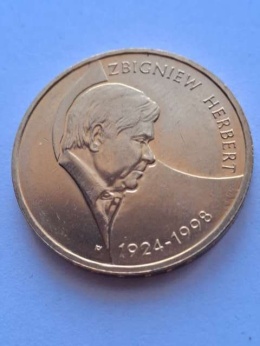2 zł Zbigniew Herbert 2008 r