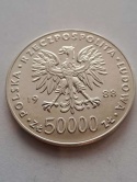 50 tys Józef Piłsudski 1988 r