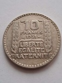 Francja 10 Franków Trzecia Republika 1931 r