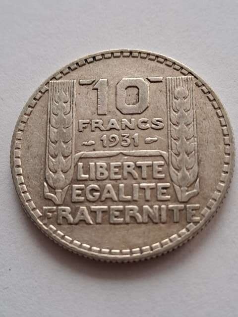 Francja 10 Franków Trzecia Republika 1931 r