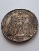 Francja 5 Franków Herkules 1873 r