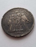 Francja 5 Franków Herkules 1849 r