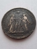 Francja 5 Franków Herkules 1873 r